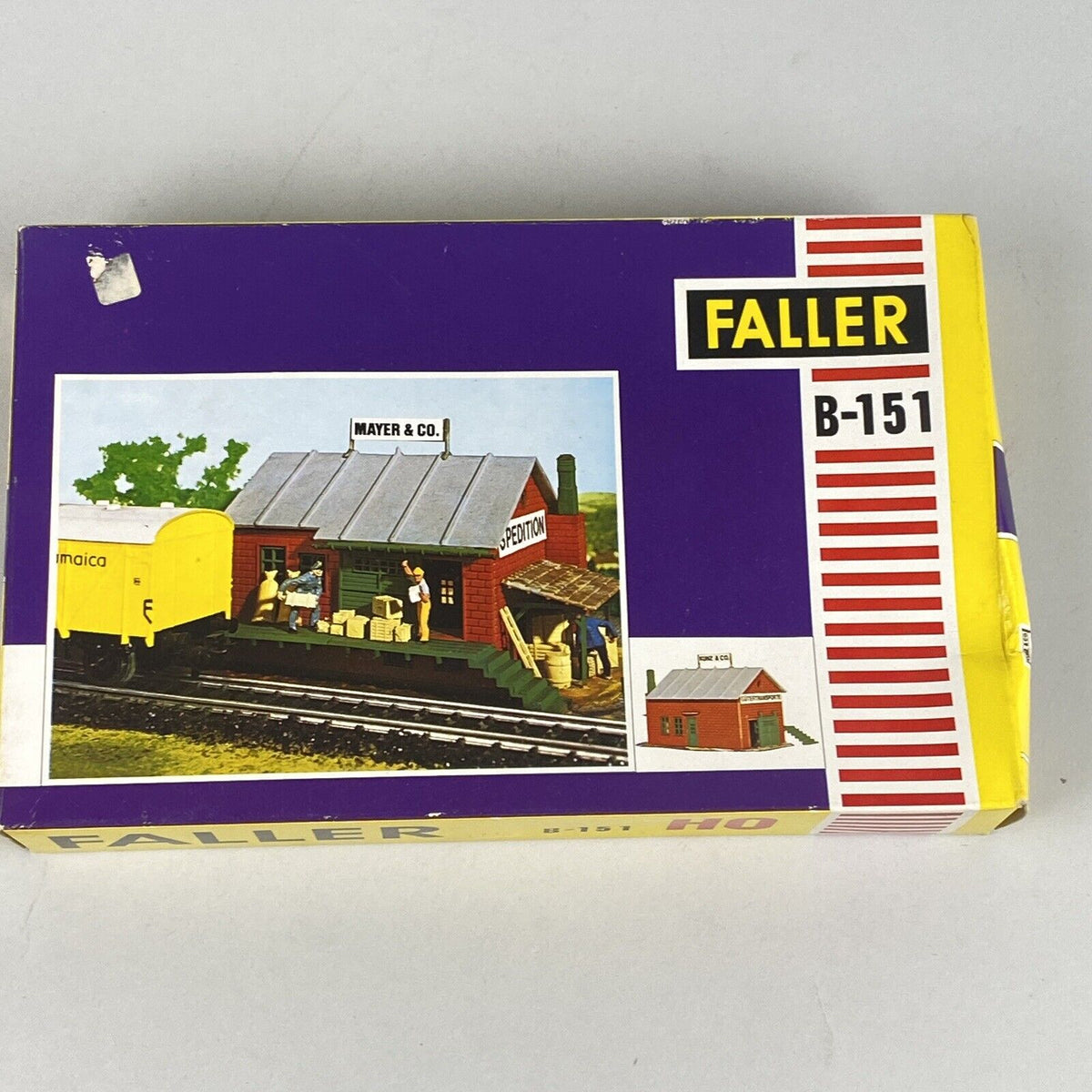 FALLER HO scale Model Train Accessory Structures B-151, B-141, B-173, B-140