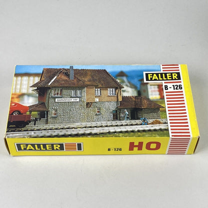 FALLER HO scale Model Train Accessory Structures B-141, B-154, B-147, B-126