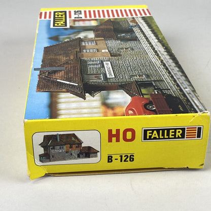 FALLER HO scale Model Train Accessory Structures B-141, B-154, B-147, B-126