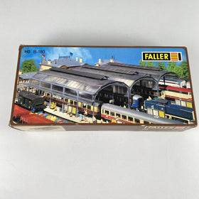 Faller HO scale B-180 Train Station Platform Kit Model Railroad Building