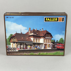 Faller HO scale B-110 Train Station Kit Model Railroad Building