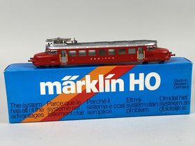 Marklin AC #3125 HO Scale Red Arrow Rail Car SBB Swiss Federal Railway VIDEO