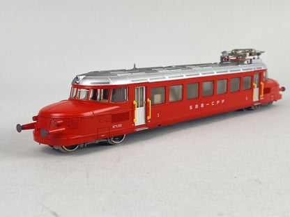 Marklin AC #3125 HO Scale Red Arrow Rail Car SBB Swiss Federal Railway VIDEO