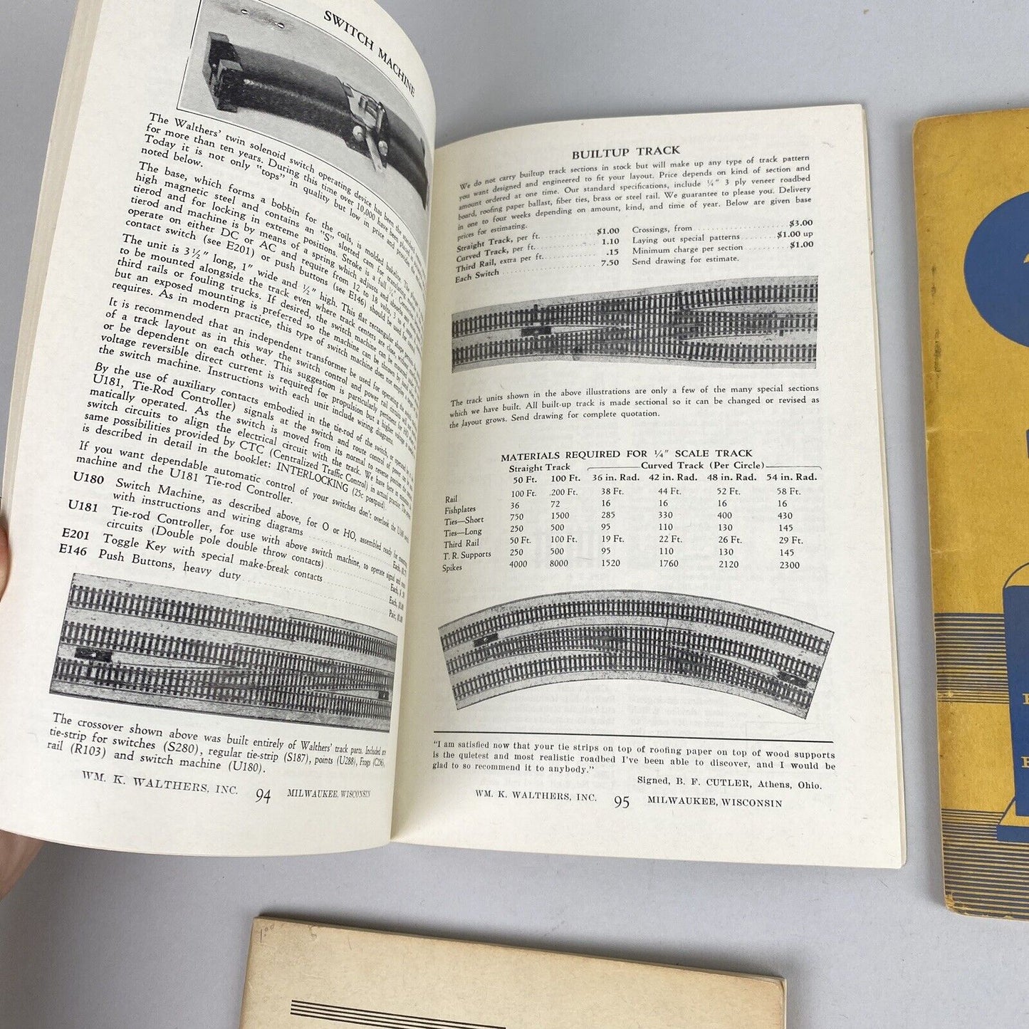 Lionel Trains O gauge Guide , lettering diagram, Catalog, Design Manual books