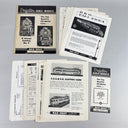 Max Gray O Gauge KTM Brass Train Catalog #4 with variety of Supplement 1960's