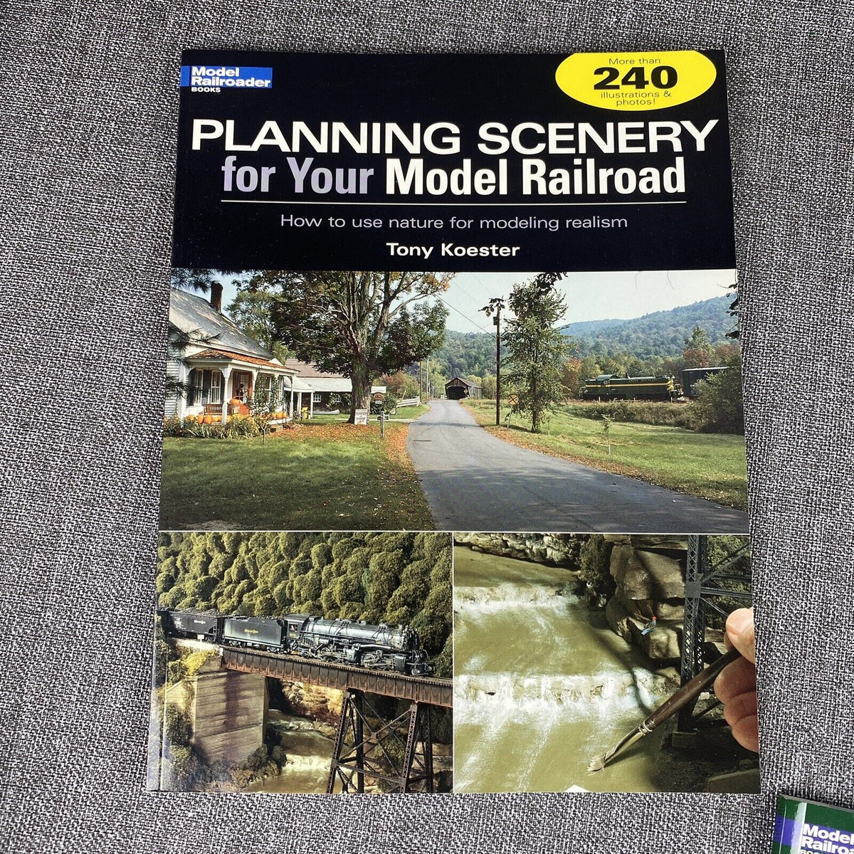 From Model Railroader Magazine How to build Variety of Books lot of 4