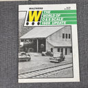 Vintage Walthers O-scale Model Railroad Catalogs Lot of 3, 1972, 1978, 1989