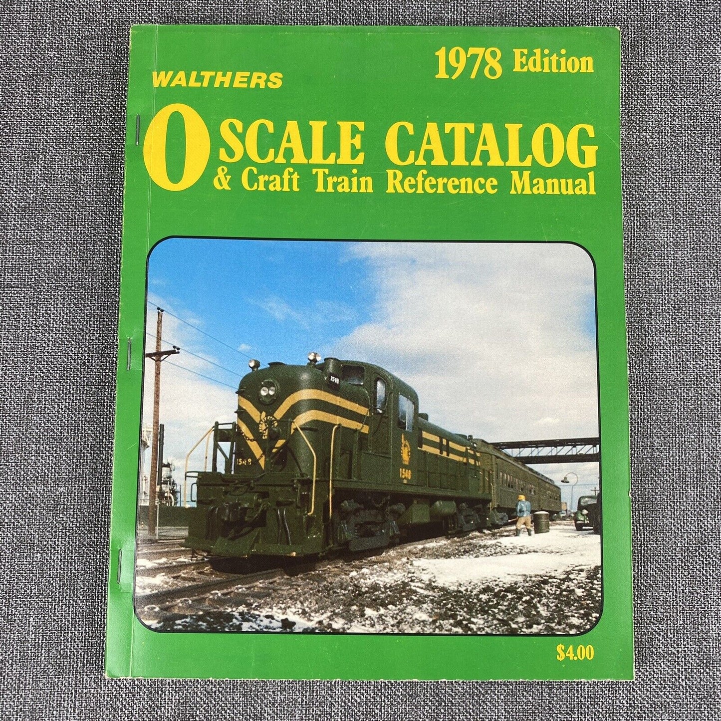 Vintage Walthers O-scale Model Railroad Catalogs Lot of 3, 1972, 1978, 1989