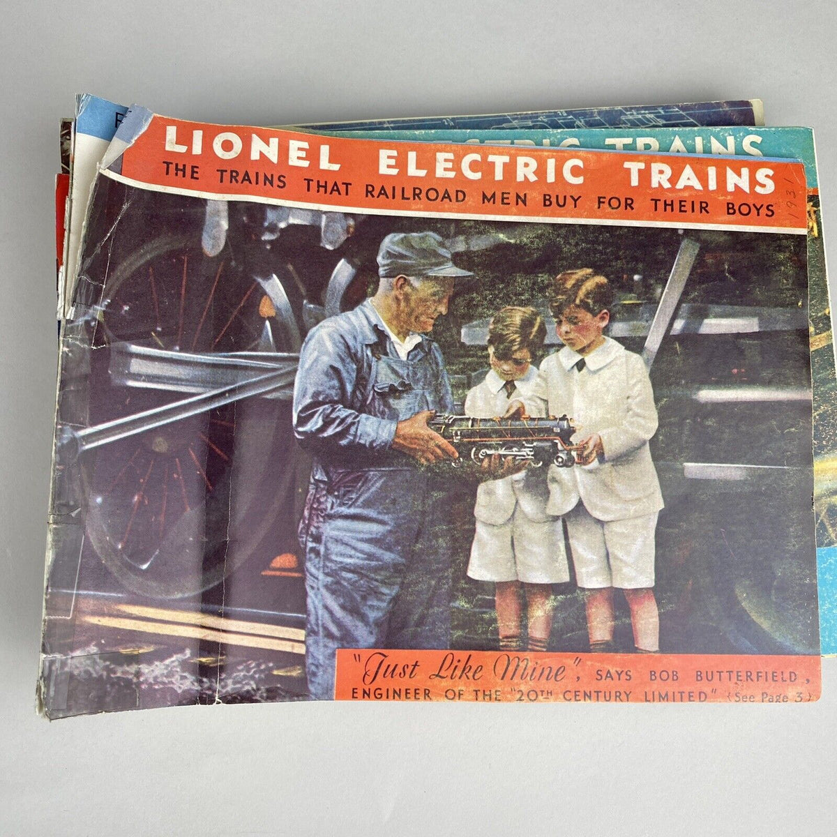 Lionel Prewar 1931-1941 Catalogue Reproductions from 1975