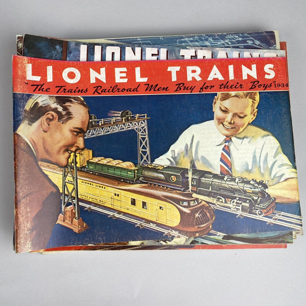 Lionel Prewar 1931-1941 Catalogue Reproductions from 1975