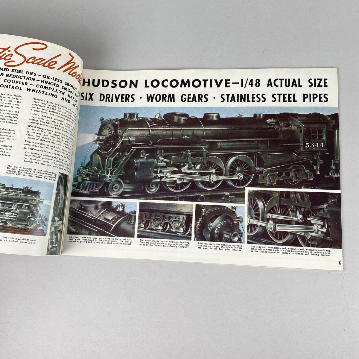 Lionel Prewar 1937 Catalog , 1975 Reproduction