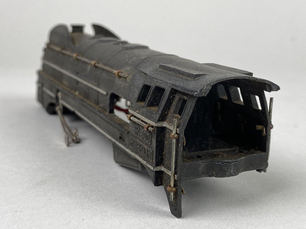 Marklin SK 800 Steam locomotive Shell with Drive Rods  and light bulbs sockets