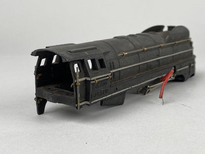 Marklin SK 800 Steam locomotive Shell with Drive Rods  and light bulbs sockets