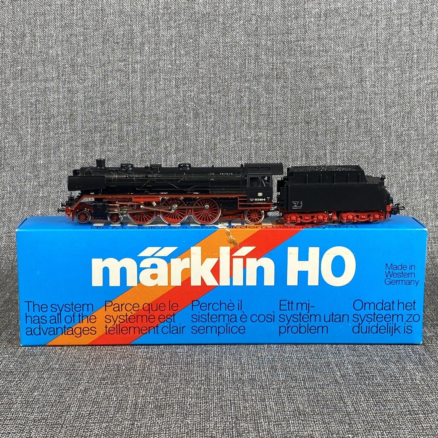 Marklin AC #3085 HO Scale BR 003 Steam Locomotive of DB German Federal Ry