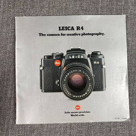 Leica R4 Original Presentation Guide to the Camera and Lens System