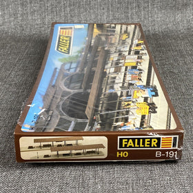 Faller HO scale B-191 Train Station Platforms Kit Model Railroad Building