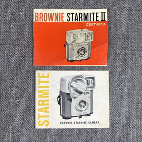 Brownie Sarmite II and Starmite Original Instruction Manual Vintage