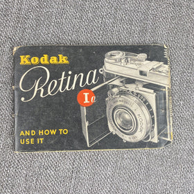 Kodak Retina Ia film camera Original Instruction Manual Vintage