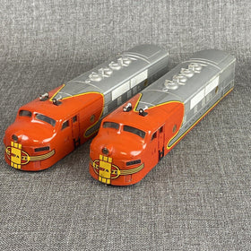 Lionel original postwar 2353 Santa Fe F-3 diesel locomotive AA shells