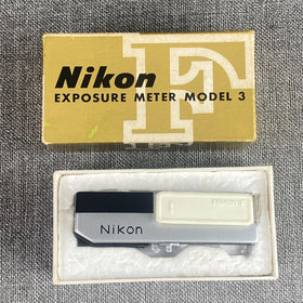Nikon Exposure Meter Model 3 for Nikon F -Clean in Box, TESTED and WORKING
