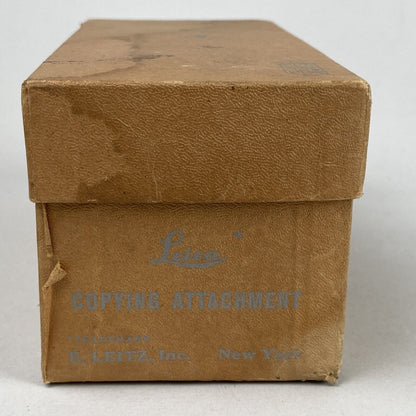 Leica Leitz Elmar Copying Attachment with original box