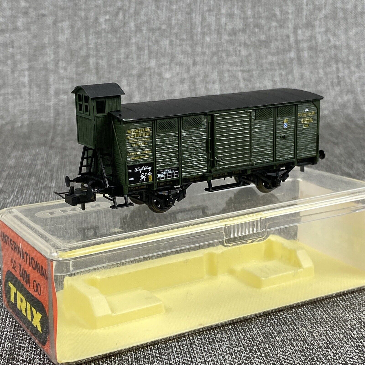 Trix HO scale 8 Freight Cars of Royal Bavarian State Railways made in Germany