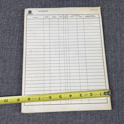 Southern Railway  SOU RR lot of 50 Car Release Form #56 , Pencils and Pens, 1969