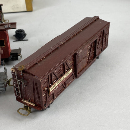 Vintage Pacific HO Company , Freight Cars built kits , wood/brass, die-cast