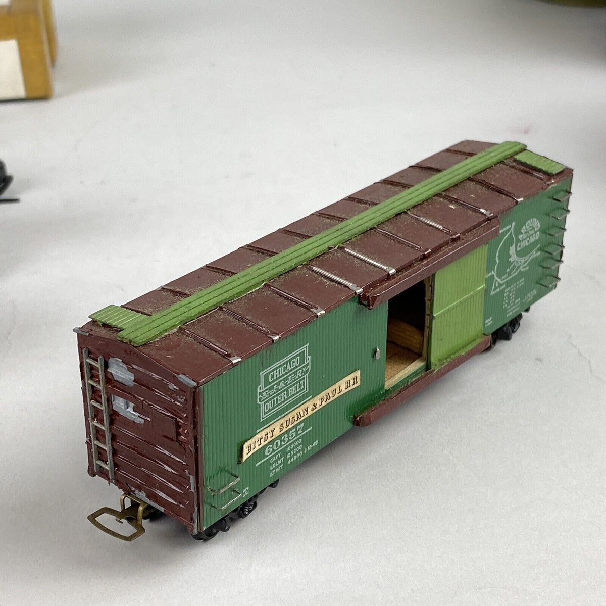 Vintage Pacific HO Company , Freight Cars built kits , wood/brass, die-cast