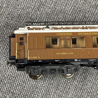 AC Märklin HO scale #42760 CarTrain Set Orient Express Ciwl  Sleeping Cars