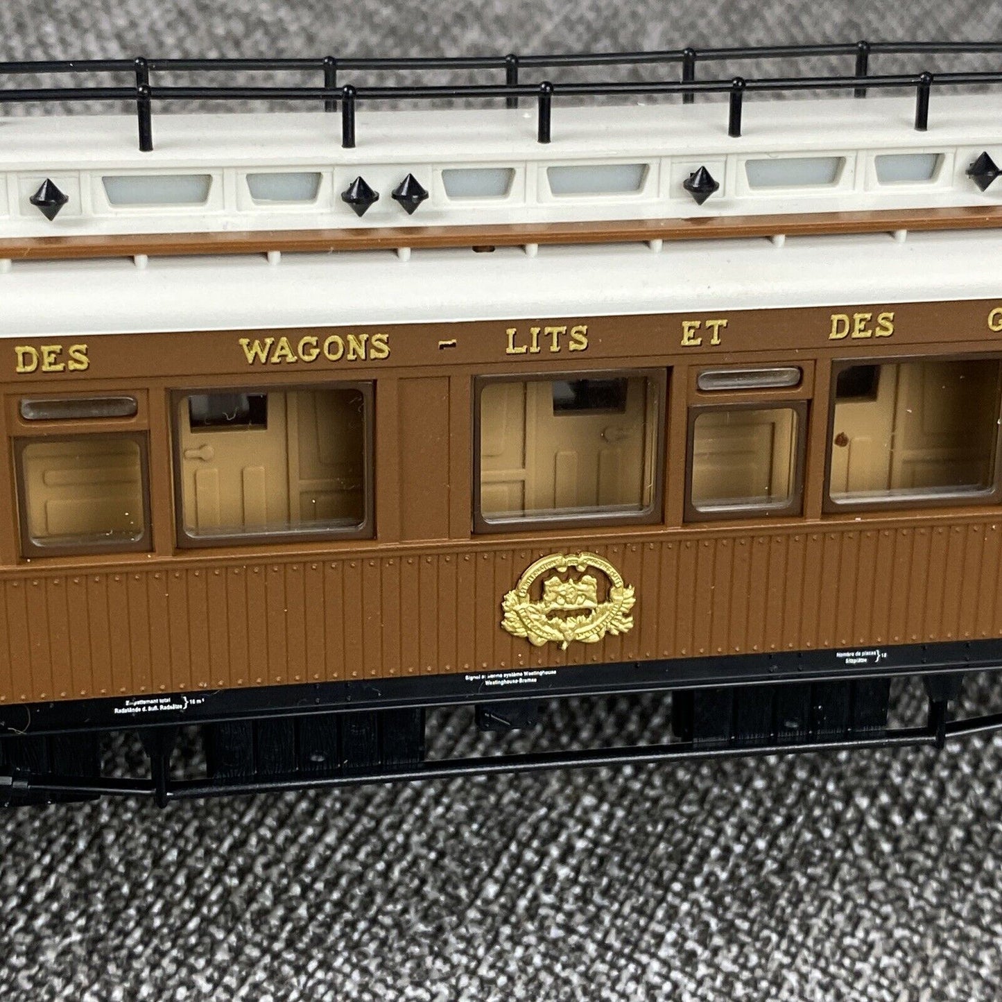 AC Märklin HO scale #42760 CarTrain Set Orient Express Ciwl  Sleeping Cars