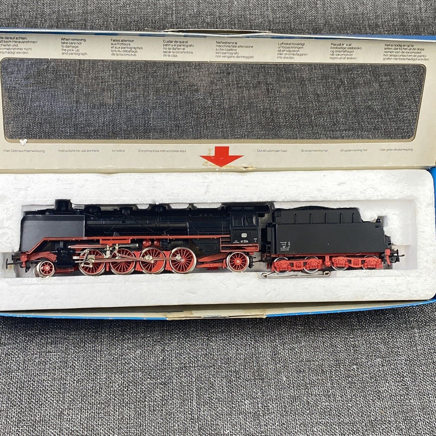 AC Märklin HO #3082  Steam Locomotive BR41 of DB made in Germany