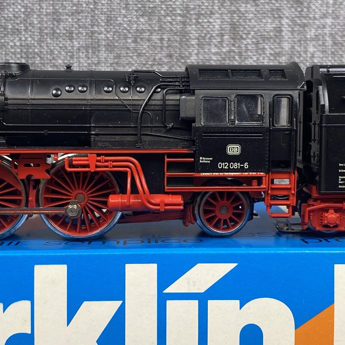 AC Märklin HO #3310 Steam Locomotive BR 12 of DB made in West Germany