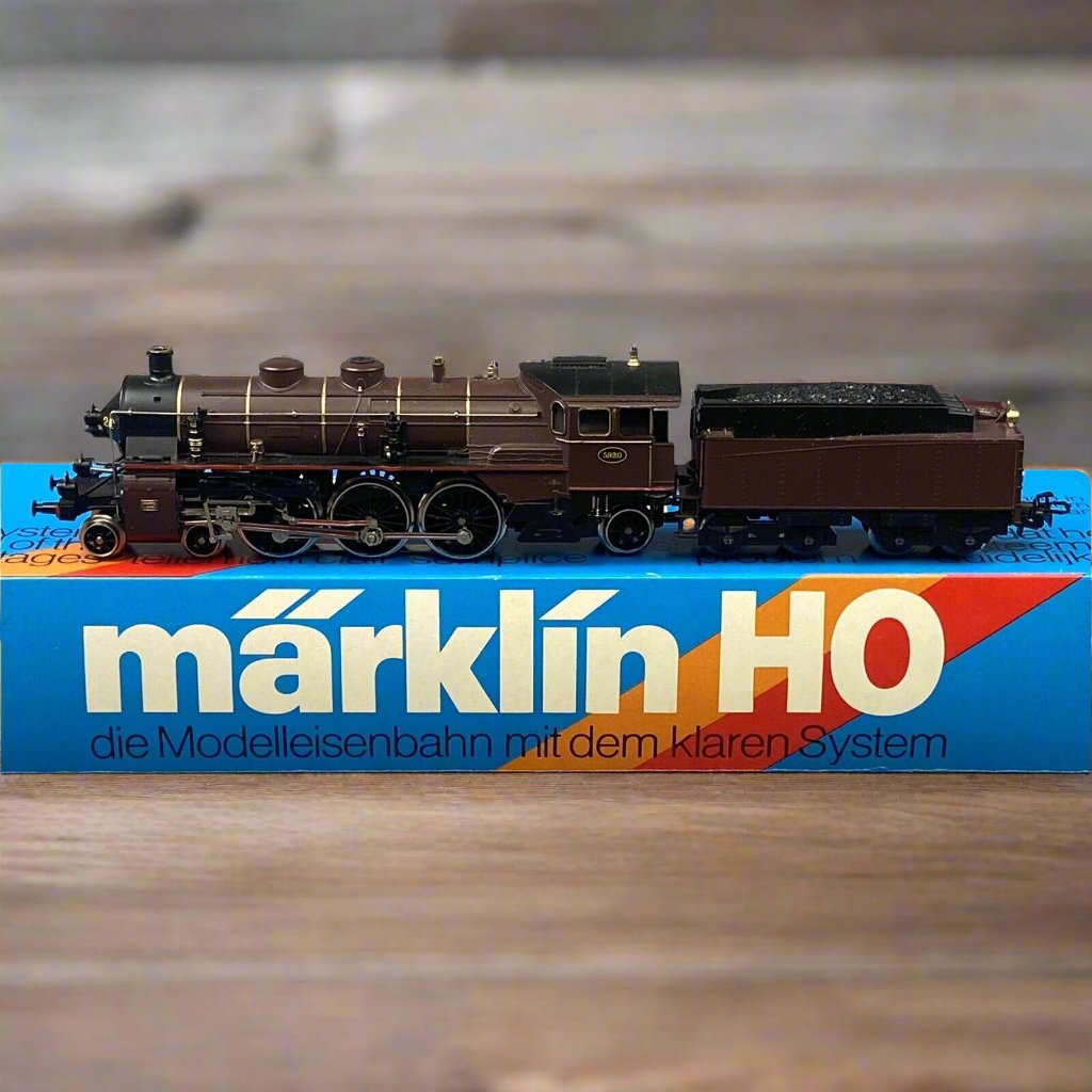 AC Märklin HO #3111 Steam Locomotive S 3/6 of SNCB made in West Germany