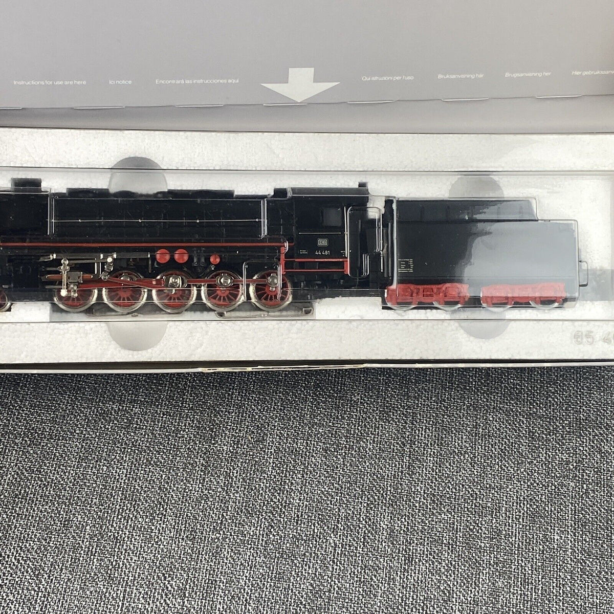 AC Märklin Analog HO #3108 Steam Locomotive BR 44 , Commemorative 125 Years