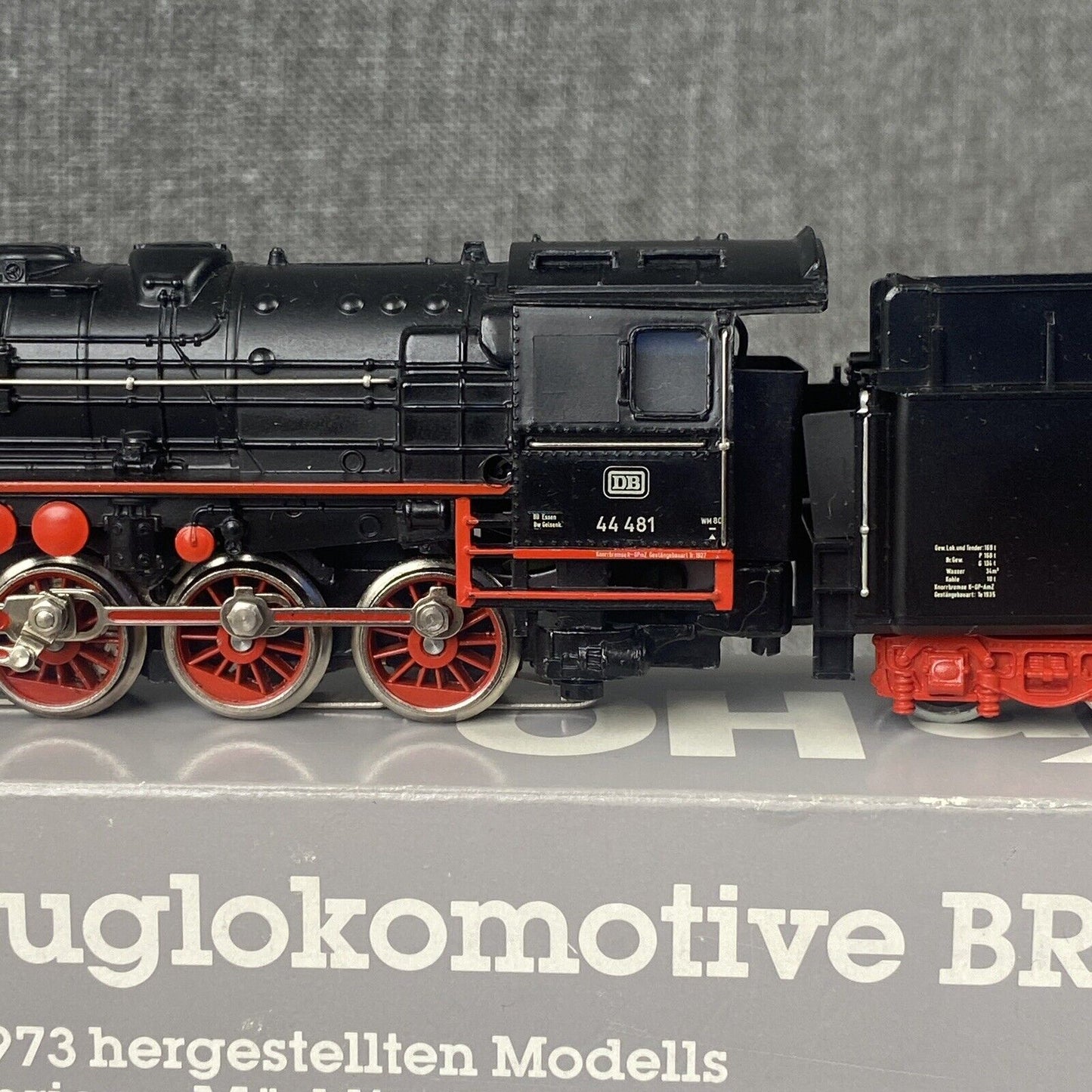 AC Märklin Analog HO #3108 Steam Locomotive BR 44 , Commemorative 125 Years