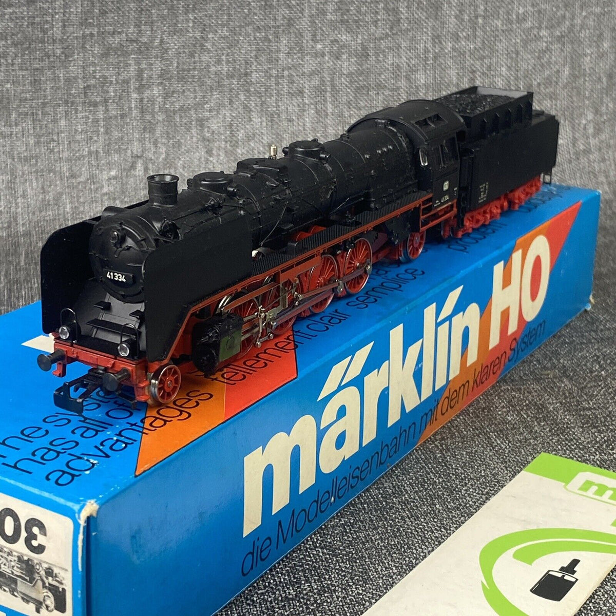 AC Märklin Analog HO #3082 Steam Locomotive BR 41 ,  of DB,  made in Germany