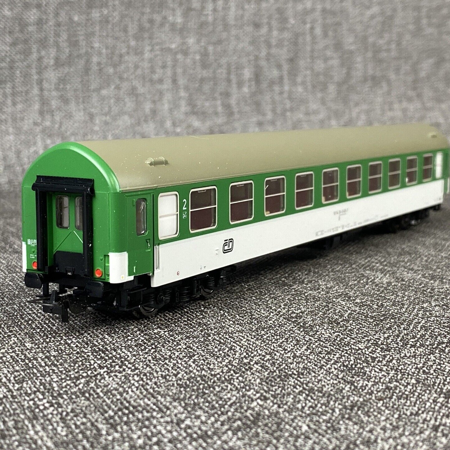 Sachsenmodelle HO scale #74597 Passenger Car Type Y of Czech Railways CD