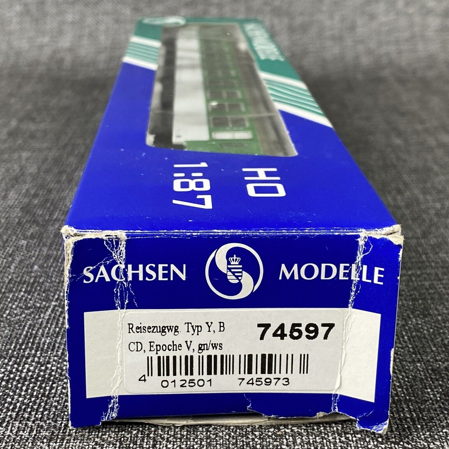 Sachsenmodelle HO scale #74597 Passenger Car Type Y of Czech Railways CD