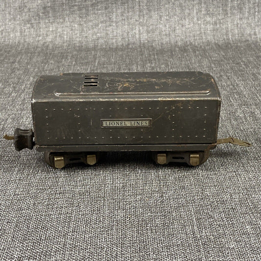 Lionel PreWar O Gauge Tinplate Whistle Tender, not working