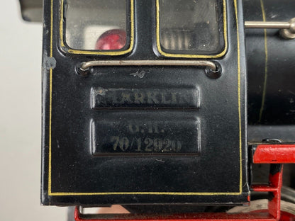 Vintage Marklin O Gauge GR 70 Steam Locomotive Tinplate , Working VIDEO