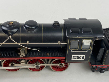 Vintage Marklin O Gauge GR 70 Steam Locomotive Tinplate , Working VIDEO