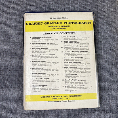 Graphic Graflex Photography, 11th Edition - Willard D. Morgan 1958