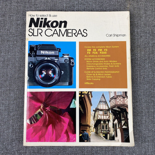 How to Select & use Nikon & Nikkormat film SLR Cameras 1979