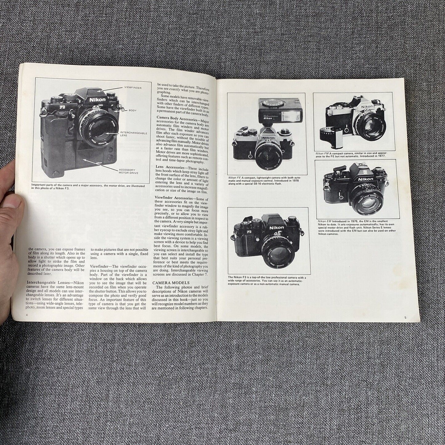 How to Select & use Nikon & Nikkormat film SLR Cameras 1979