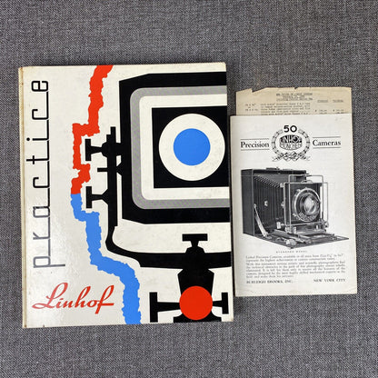 Linhof Practice An Introduction to Linholf Cameras by N. Karpf Hardcover 1958