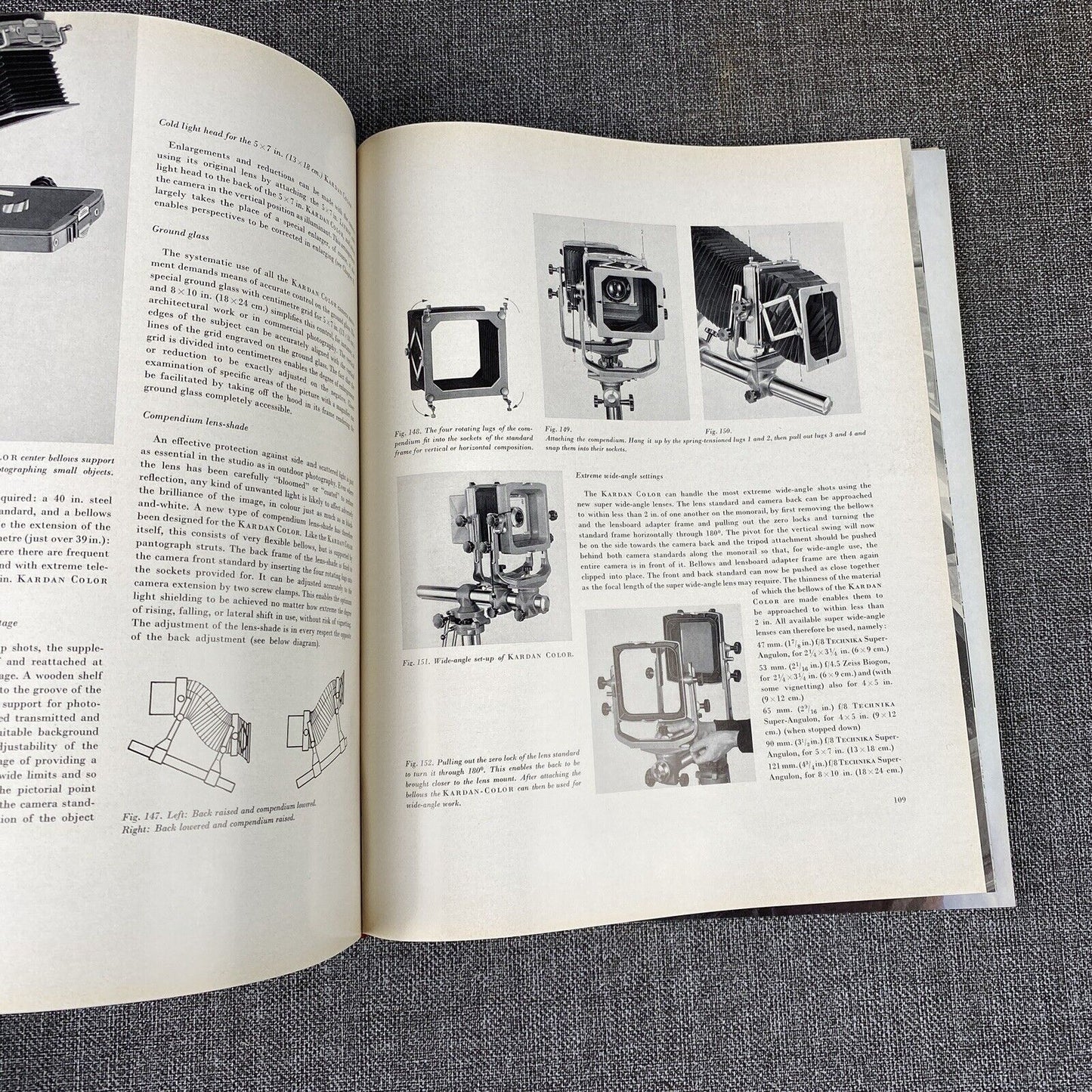 Linhof Practice An Introduction to Linholf Cameras by N. Karpf Hardcover 1958