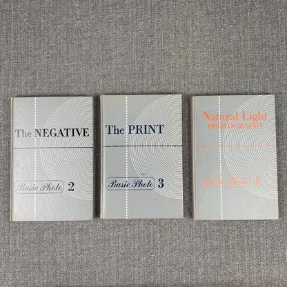 The Negative , The Print , Natural-Light Photography Basic Book by A. Adams