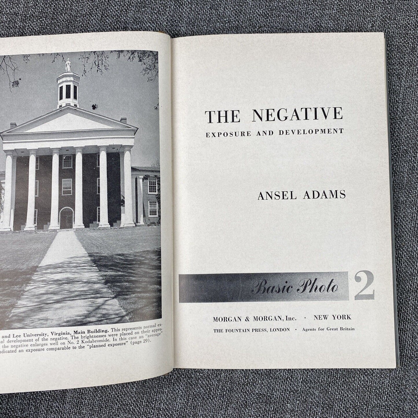 The Negative , The Print , Natural-Light Photography Basic Book by A. Adams