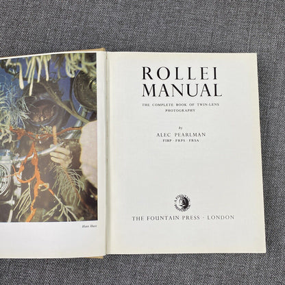 The Rollei Manual Rolleiflex Second Edition 1955 + Related Booklets